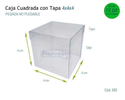 Caja Con Tapa 30x30 #5 X 5 Unidades